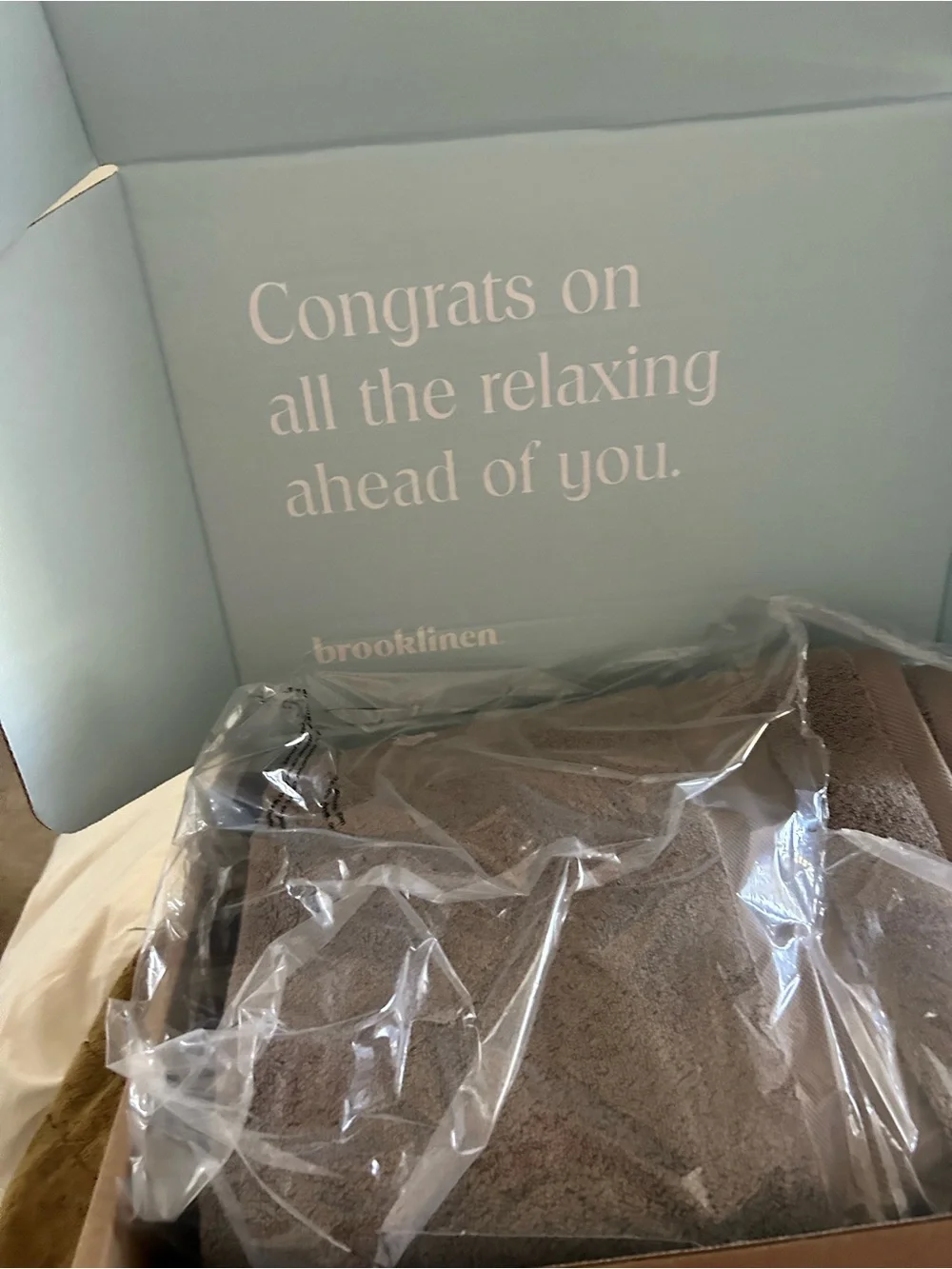 Brooklinen NWT Super-Plush Towels - Oak